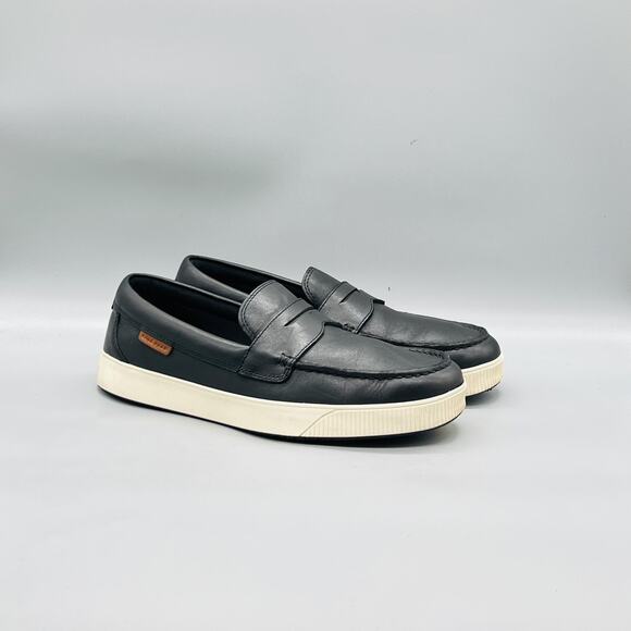 Cole Haan Shoes Mens 8.5 Black Leather Nantucket Penny Loafers Slip On Comfort main image 8